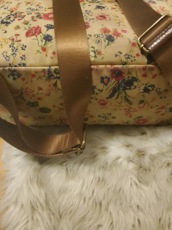 Patricia Nash Floral Canvas Backpack VGUC~EUC - Picture 9 of 15